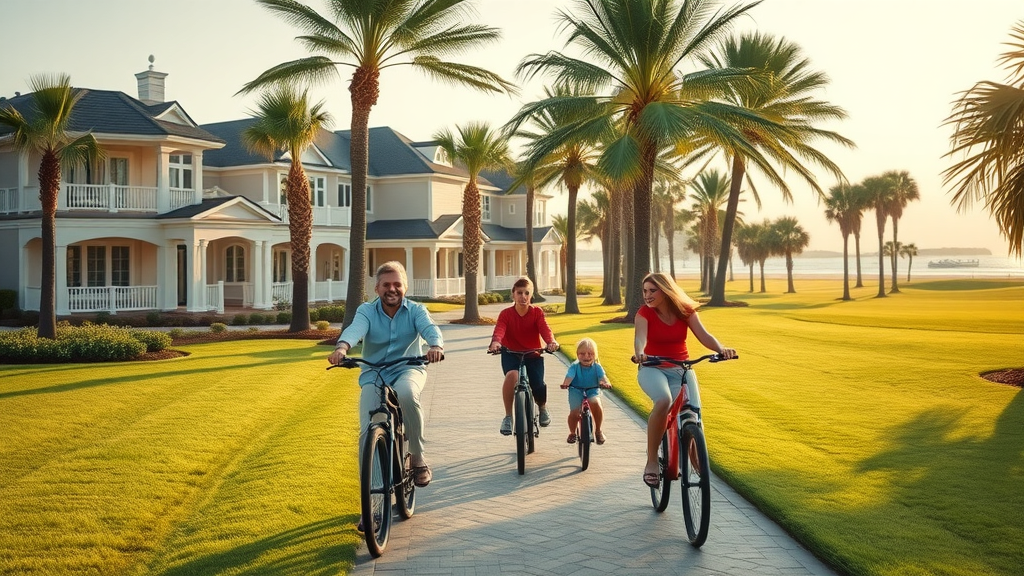 Elegant Grande Dunes neighborhood best neighborhoods to live in myrtle beach for families